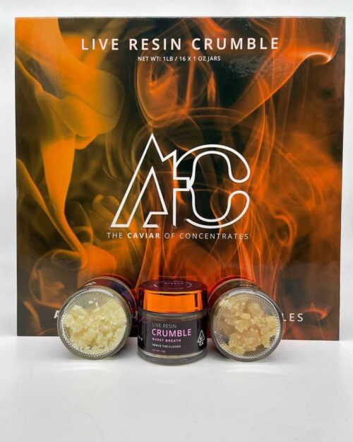 Above The Clouds Live Resin Crumble - Wax > Crumble | Ganja Deals