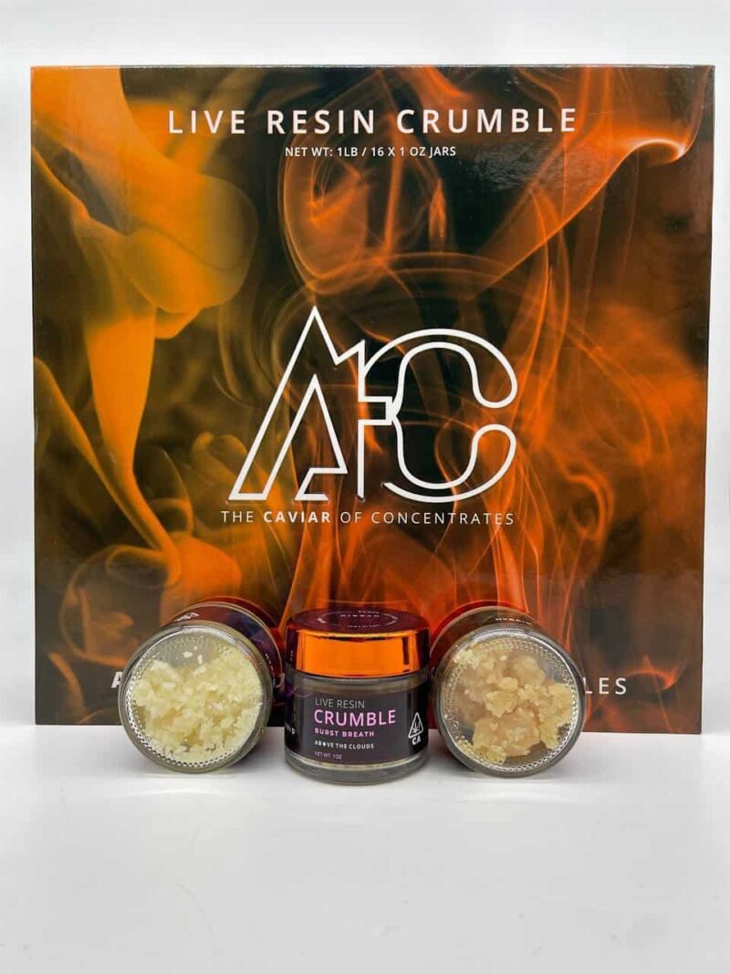 Above The Clouds Live Resin Crumble - Wax > Crumble | Ganja Deals