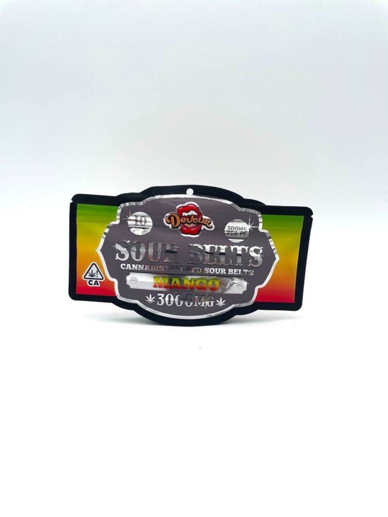 Devour 1500mg Sour Belts Candy - Image 4