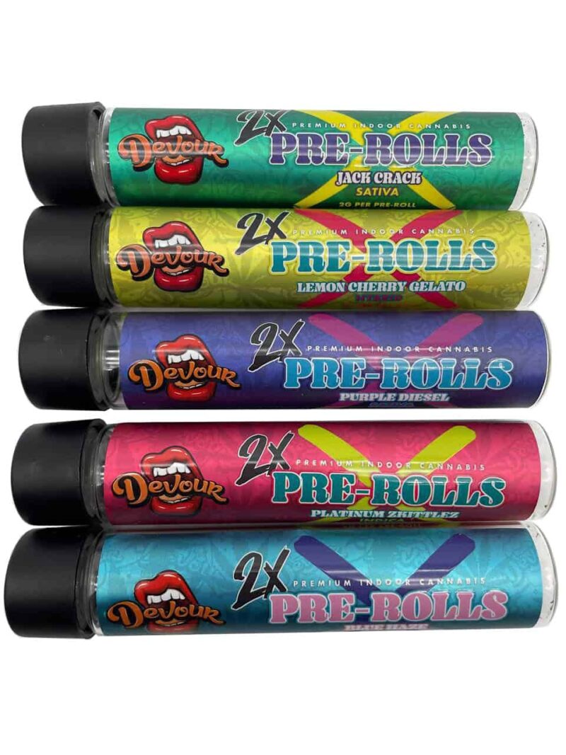 Devour 2-in-1 kief-Coated 4G Preroll - Blunts & Prerolls | Ganja Deals