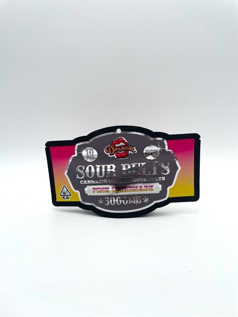 Buy Devour 1500mg Sour Belts Candy Online at Ganja Deals