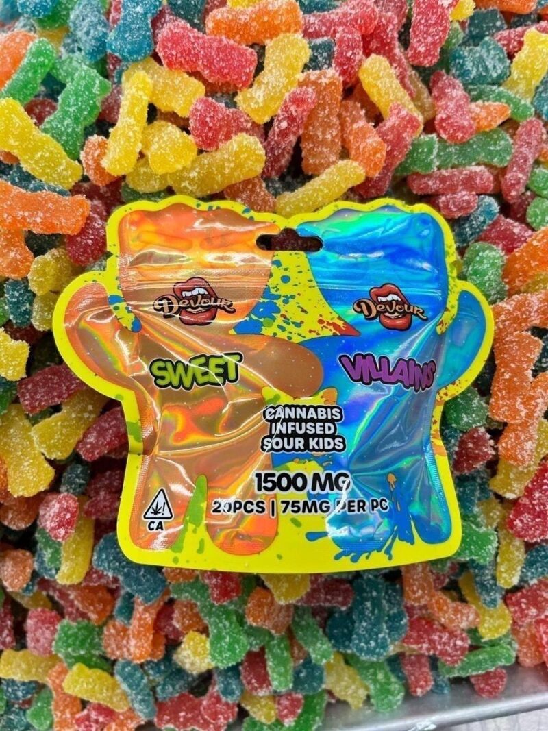 Devour 1500mg Sweet Villains Gummies - Edibles > Gummies | Ganja Deals