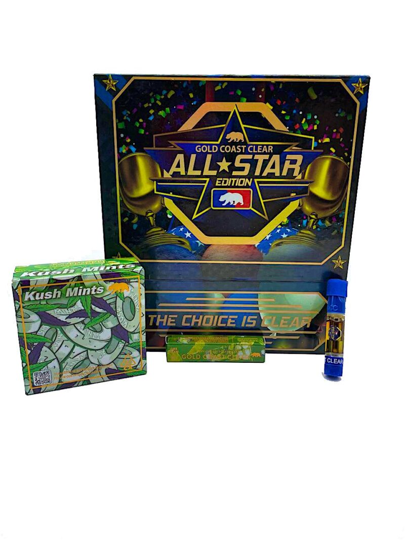 Gold Coast Clear All Star 1G Carts - Vapes > Vape Carts | Ganja Deals