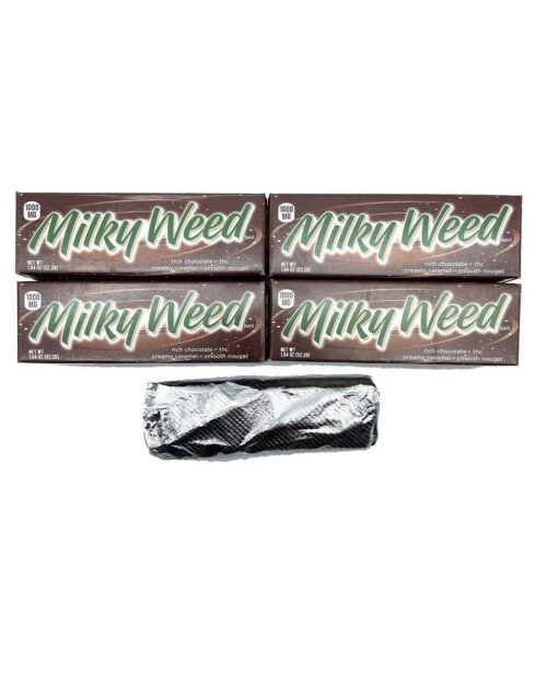 Milky Weeds THC Chocolate Bars - Edibles > Chocolate | Ganja Deals