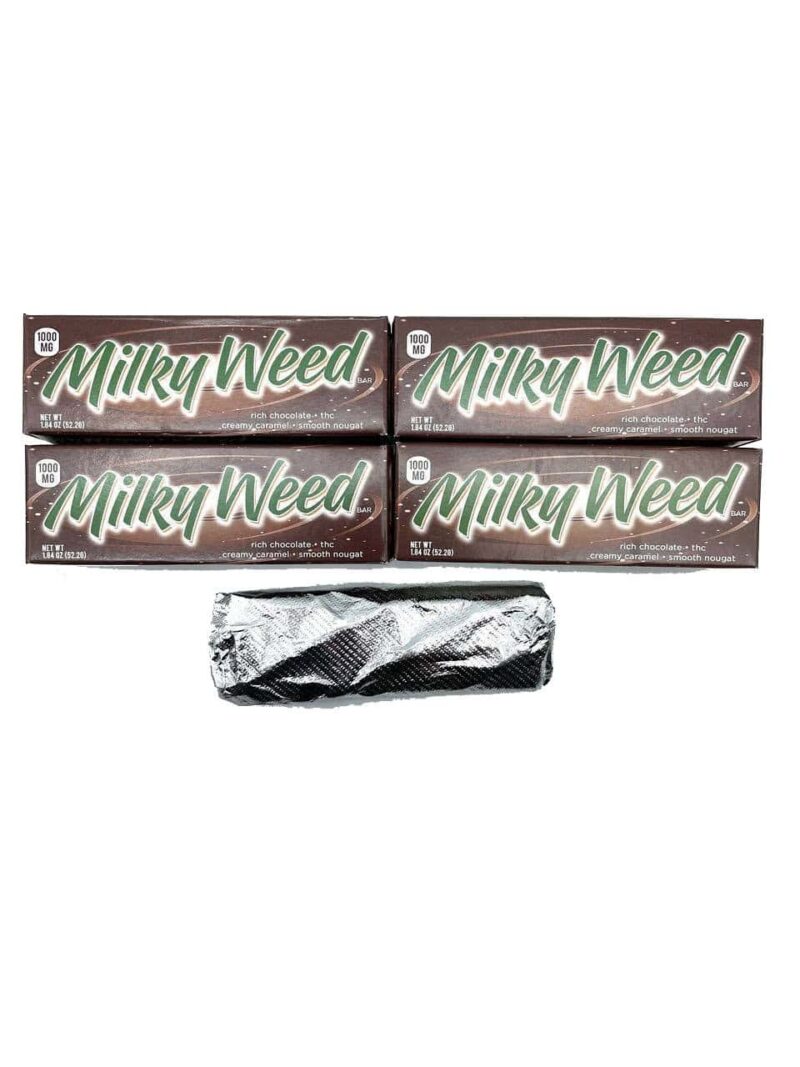 Milky Weeds THC Chocolate Bars - Edibles > Chocolate | Ganja Deals