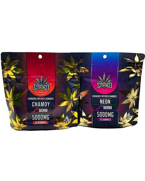 Smashed 5000mg Gummy Worms - Edibles > Gummies | Ganja Deals