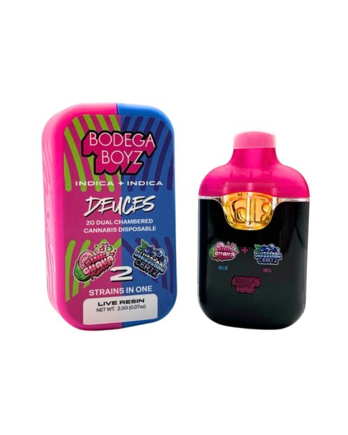 bodega boyz deuces 2g dual flavor disposable