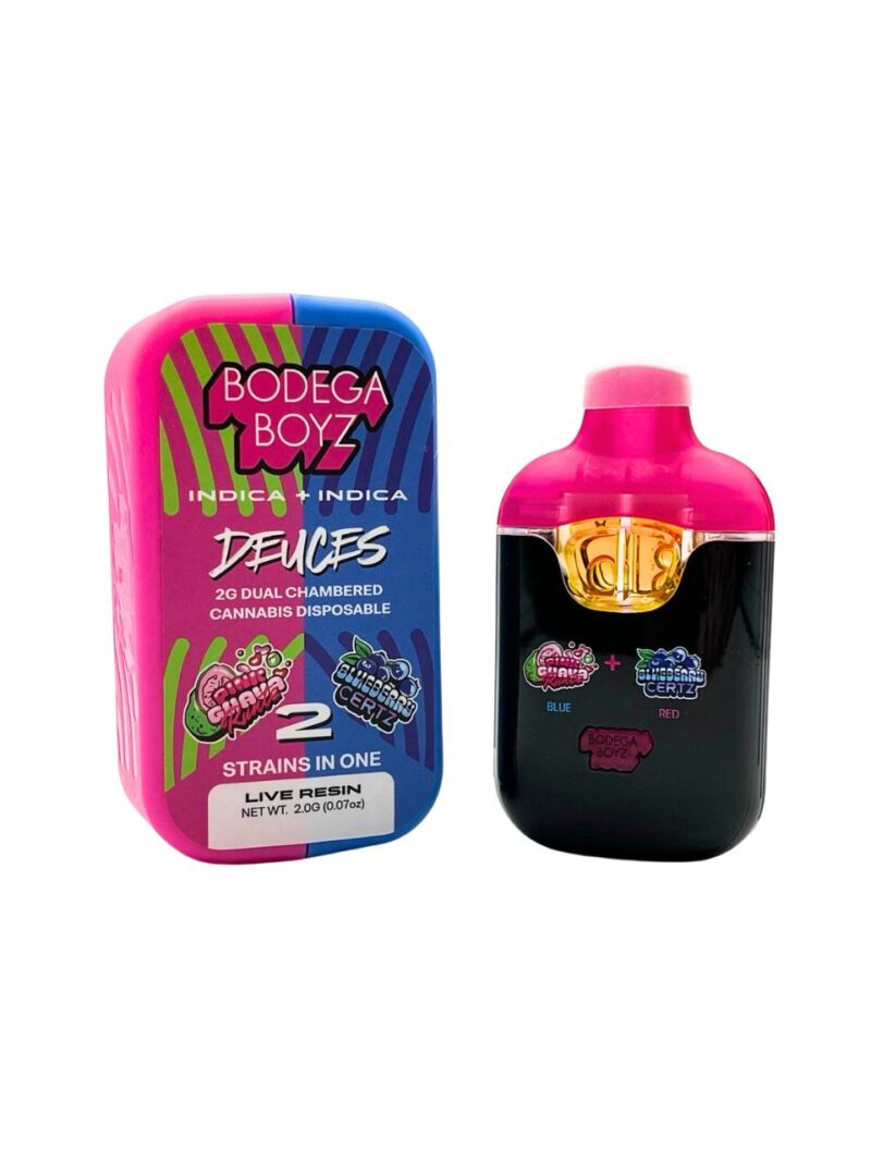 Bodega Boyz Deuces 2G Dual Flavor Disposable